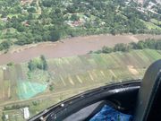 Kenya Red Cross & government officials visit displaced residents in Nyando, Kisumu county
