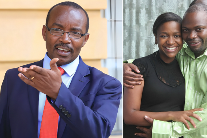 A collage of Lawyer Wahome Thuku and Esther Arunga & Quincy Timberlake