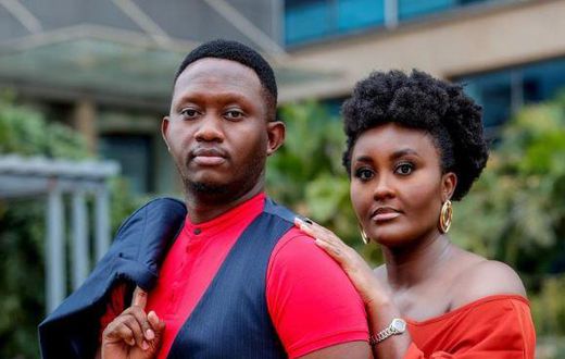 Daddie Marto with his ex-wife Christine Koku