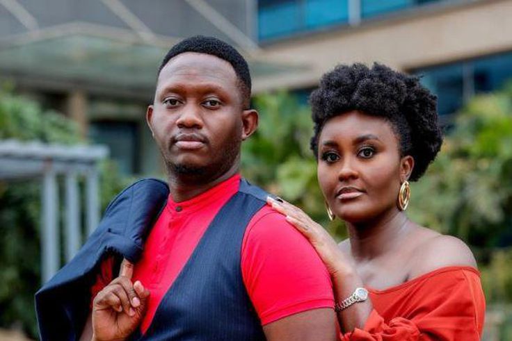 Daddie Marto with his wife Christine Kokundeera