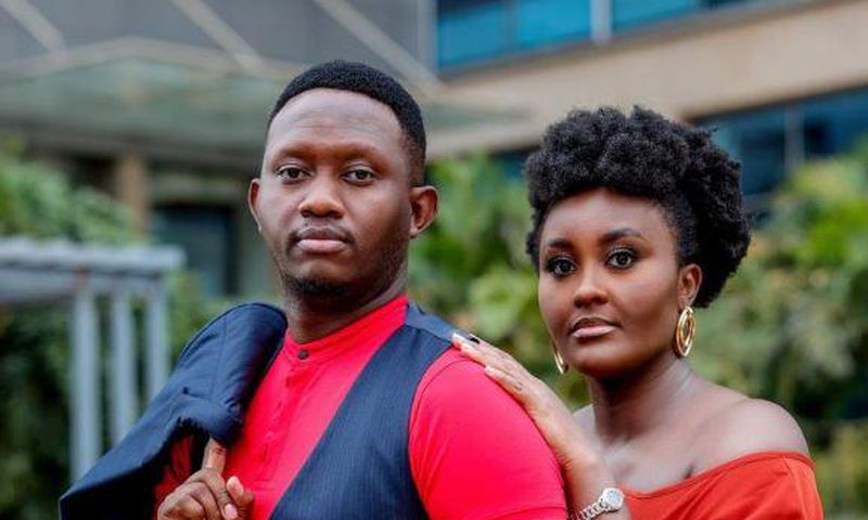 Daddie Marto with his wife Christine Kokundeera