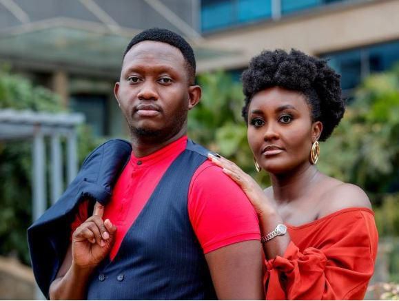 Daddie Marto with his ex-wife Christine Koku
