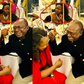 Betty Kyallo talking to Simon Kabu conversing, Sarah Kabu can be seen in the background