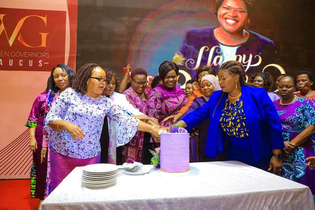 Women governor's celebrate Gladys Wanga's birthday in Nairobi on March 7, 2024