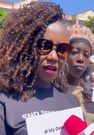 Renowned actress Catherine Kamau, popularly known as Kate Actress, led a march to protest against femicide in Nyeri on January 26, 2024.