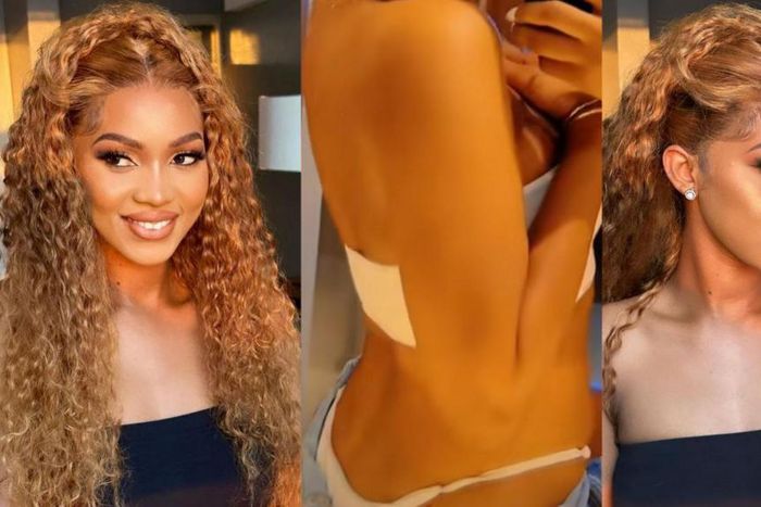 Spice Diana and a screengrab from the video