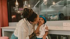 Nazizi Hirji and jer son Jaz