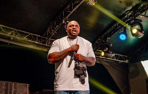 Khaligraph Jones was one of the headlining acts at the Tusker OktobaFest Kisumu, delivering a signatureelectrifying performance.