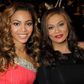 Beyonce with her mother Tina Knowles