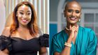 From left: Betty Kyallo & Ythera cosmetic founder Ann Njoroge