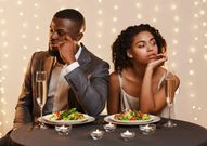 Couple on a date