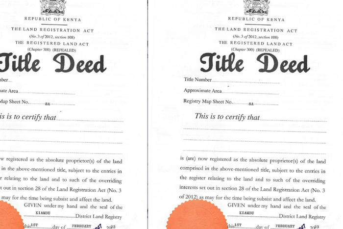 Title deed