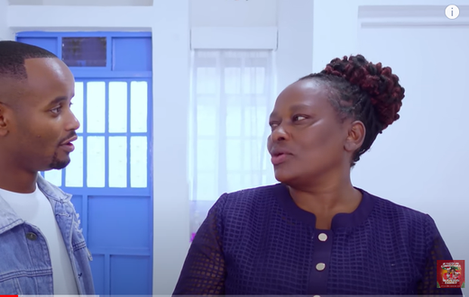 Kabi Wa Jesus and his mother-in-law