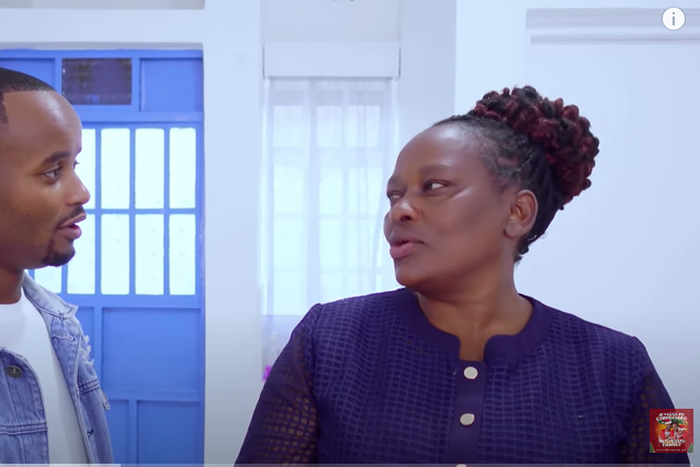 Kabi Wa Jesus and his mother-in-law