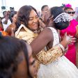 Ida Odinga (left) hugs Akothee