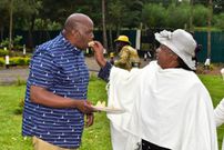 Mama Sarah Cheruiyot steps out in style for Mosop MP Abraham Kirwa's birthday party