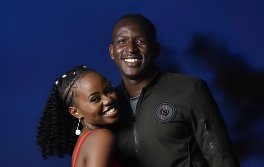 Marya Okoth and YY Comedian
