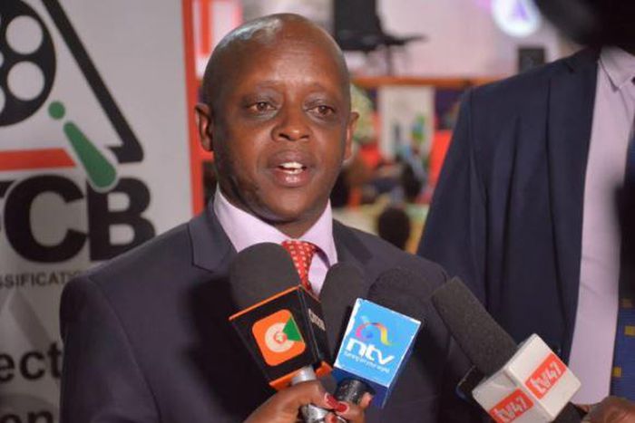 File image of KFCB Chairperson Njogu wa Njoroge