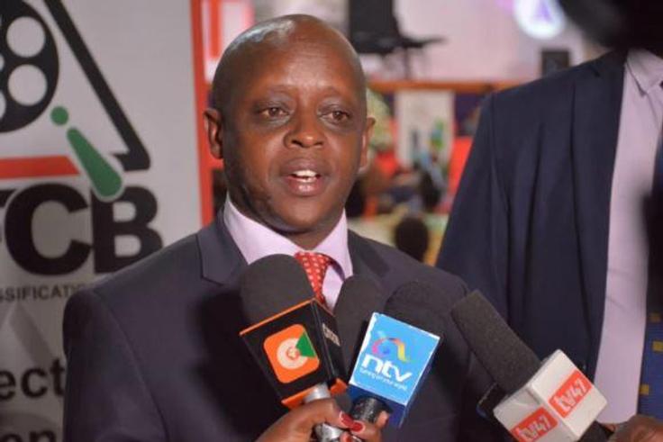 File image of KFCB Chairperson Njogu wa Njoroge