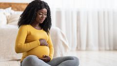 A pregnant woman