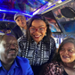 Azimio leader Raila Odinga in a matatu on July, 10, 2023