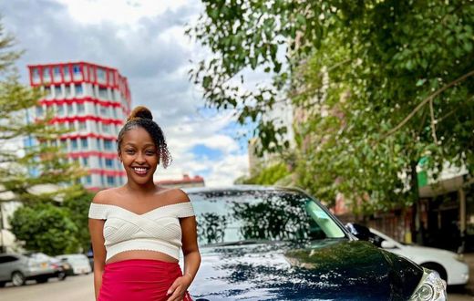 Eric Omondi's fiancée Lynne