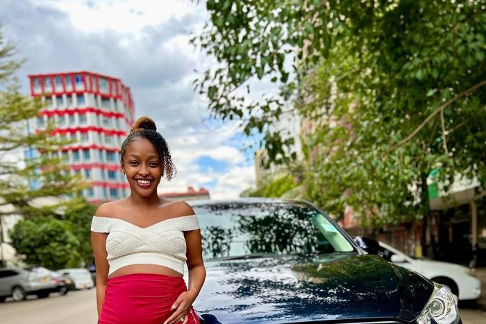 Eric Omondi's fiancée Lynne