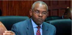 CBK Governor Kamau Thugge during a meeting in Nairobi