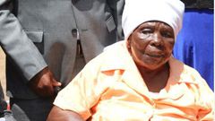 Freedom Fighter Dedan Kimathi’s widow, Mukami Kimathi