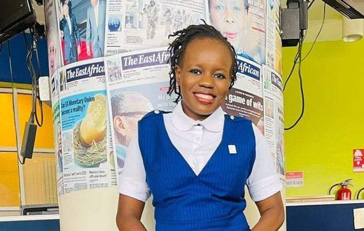 The late Nation Media Group Journalist Elizabeth Merab