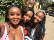 The Kyallo sisters: Mercy, Betty and Gloria