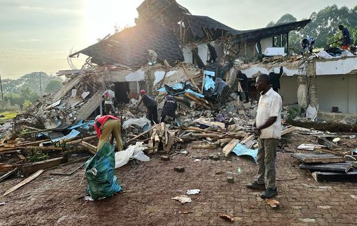 Government demolishes former CS Amina Mohamed's house in Kakamega
