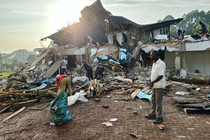 Government demolishes former CS Amina Mohamed's house in Kakamega