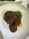 Larry Madowo's meal on the plane