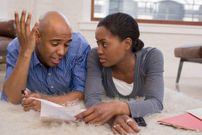 Black couple.