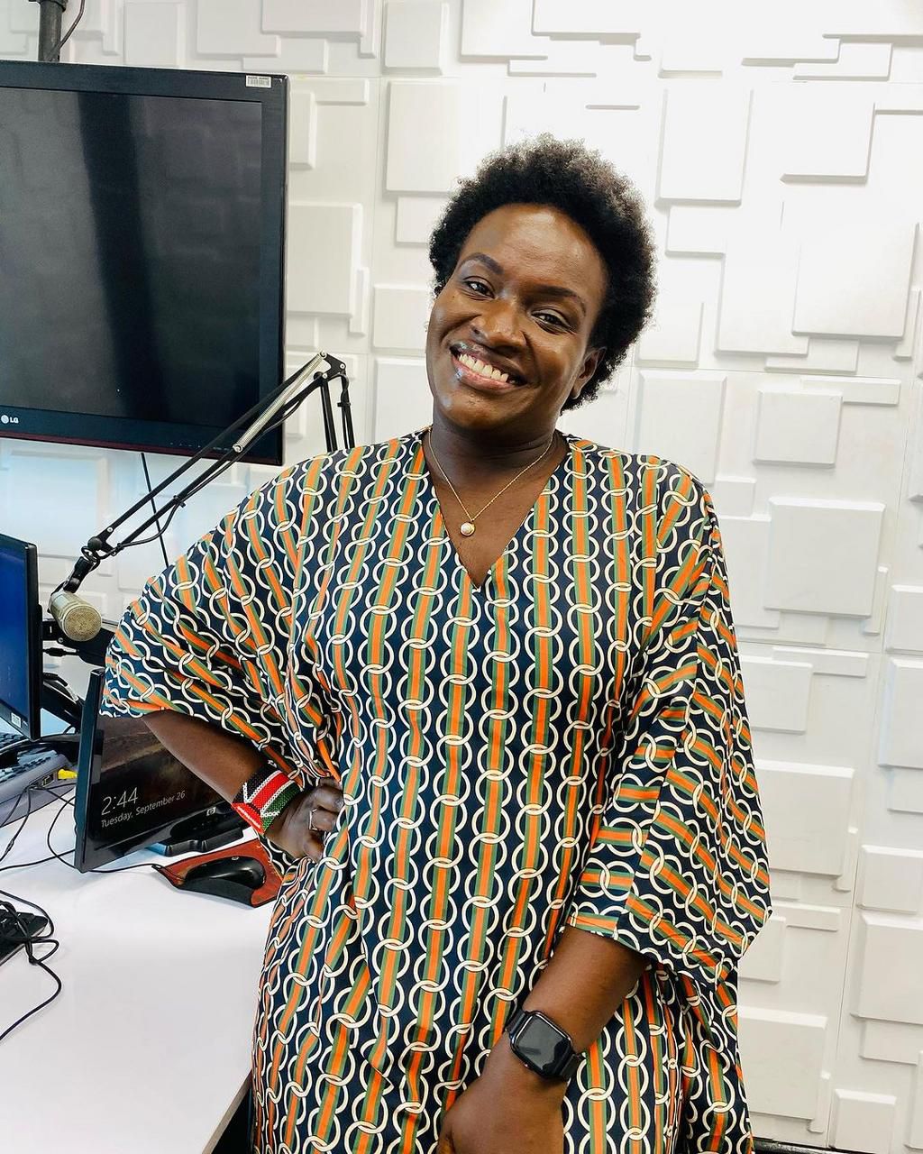 Former Gukena FM radio presenter and digital content creator, Wangari Nguri, widely known as Auntie Jemimah