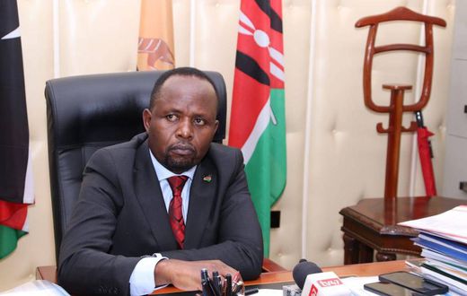 Trans Nzoia Governor George Natembeya