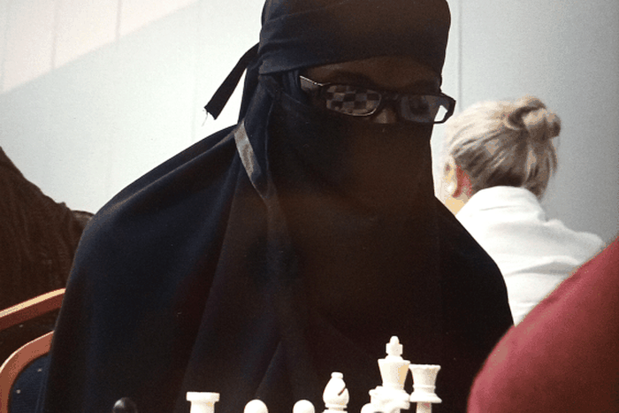Stanley Omondi, a Kenyan man who disguised himself as a woman to participate in the 2023 Kenya Open Chess Championship