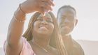 Couple taking a selfie [Image credit: PNW Production]
