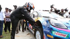 President William Ruto enjoys thrill of the WRC Safari Rally 2023 in Naivasha on June 21, 2023