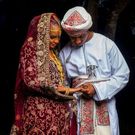 Rashid Abdalla and wife Lulu Hassan