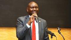 Immigration and Citizen Services PS Julius Bitok speak at past function