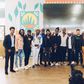 HustleSasa Co-Founders pose for a photo with Creative Co-Founders, Sauti Sol, and other creatives during the company's official launch in Nov 2021 at Nairobi Street Kitchen Photo courtesy KG Brian