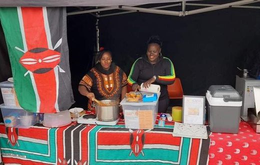 Catherine and her daughter Mitchelle who operated a mobile restaurant owner