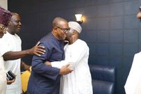 Peter Obi (left) and Atiku Abubakar (right) were on the same presidential ticket in 2019, but they were opponents on the ballot in 2023 and lost to Tinubu