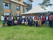 NGEC Chairperson Dr Joyce Mutinda with participants during the sensitization of county directors of health on the new disability medical assessment and categorization guidelines in Naivasha