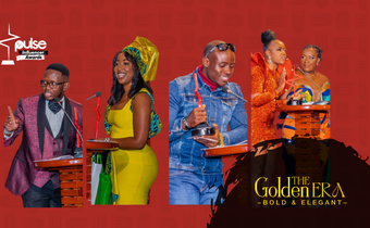 From left: 2022 Pulse Tech Influencer of the Year Daddie Marto, Travel & Leisure influencer of the Year Natalie Tewa, Sports Influencer of the Year Ferdinand Omanyala, & Podcast Influencer of the Year TMI
