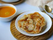 Malaysian roti is fantastically flaky.