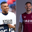 Kylian Mbappe (left) and Danny Ings