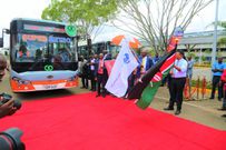 The Kenya Airports Authority (KAA) has partnered with matatu saccos Metrotrans East Africa Limited and SuperMetro to introduce new electric commuter buses at Jomo Kenyatta International Airport (JKIA).